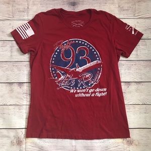 Red Grunt Style Flight 93 Tee